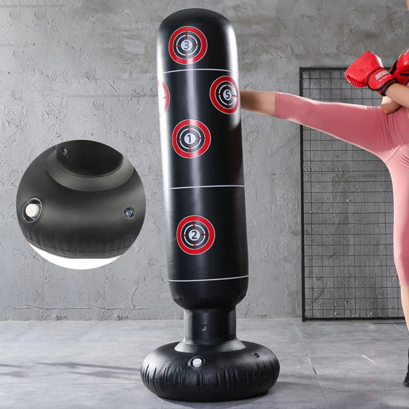 Inflatable PVC Punching Bag for Adults & Kids by HitMyNeed