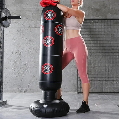 Inflatable PVC Punching Bag for Adults & Kids by HitMyNeed