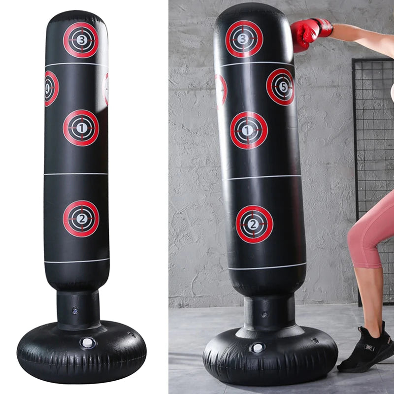 Inflatable PVC Punching Bag for Adults & Kids by HitMyNeed