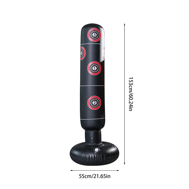 Inflatable PVC Punching Bag for Adults & Kids by HitMyNeed