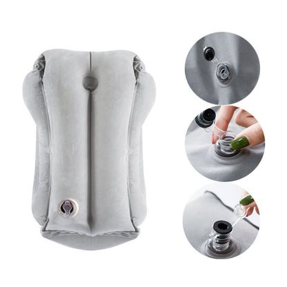 Inflatable PVC Travel Neck and Chin Support Pillow by HitMyNeed