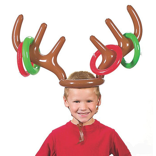 Inflatable Reindeer Antler Ring Toss Game by HitMyNeed