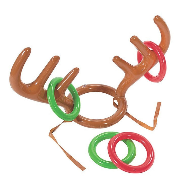 Inflatable Reindeer Antler Ring Toss Game by HitMyNeed