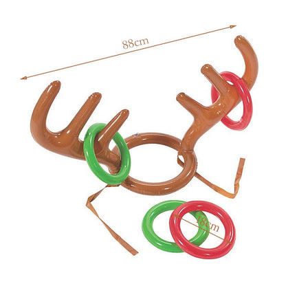 Inflatable Reindeer Antler Ring Toss Game by HitMyNeed