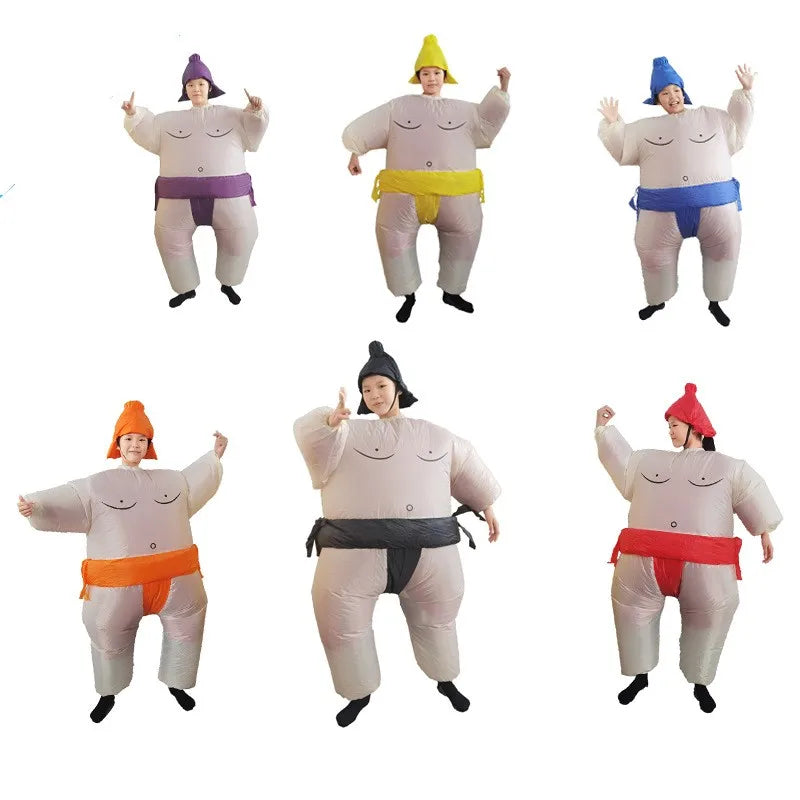 Inflatable Sumo Wrestler Costume for Kids and Adults by HitMyNeed