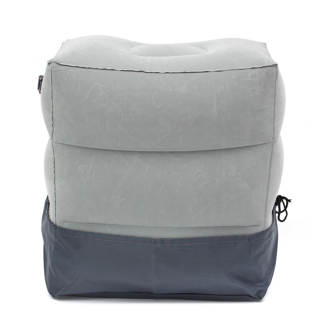 Inflatable Travel Foot Rest Cushion by HitMyNeed