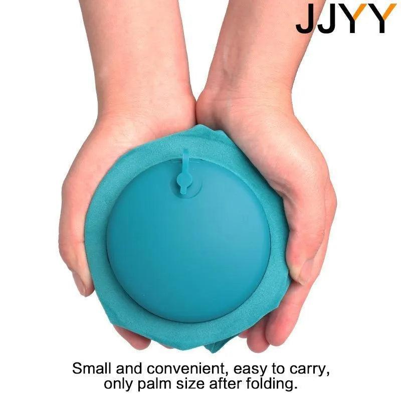 Inflatable Travel Pillow with Press Pump, 48 x 32 cm by HitMyNeed