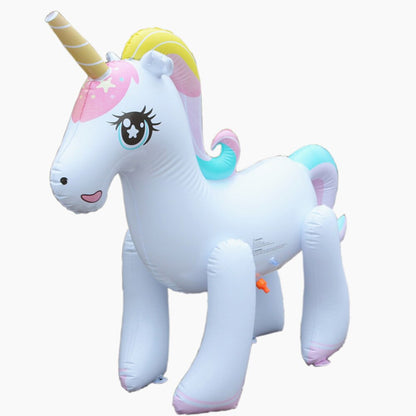 Inflatable Unicorn Outdoor Water Sprinkler by HitMyNeed