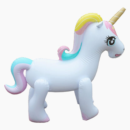 Inflatable Unicorn Outdoor Water Sprinkler by HitMyNeed