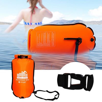 Inflatable Water Buoy with Double Airbags, 36×70cm by HitMyNeed
