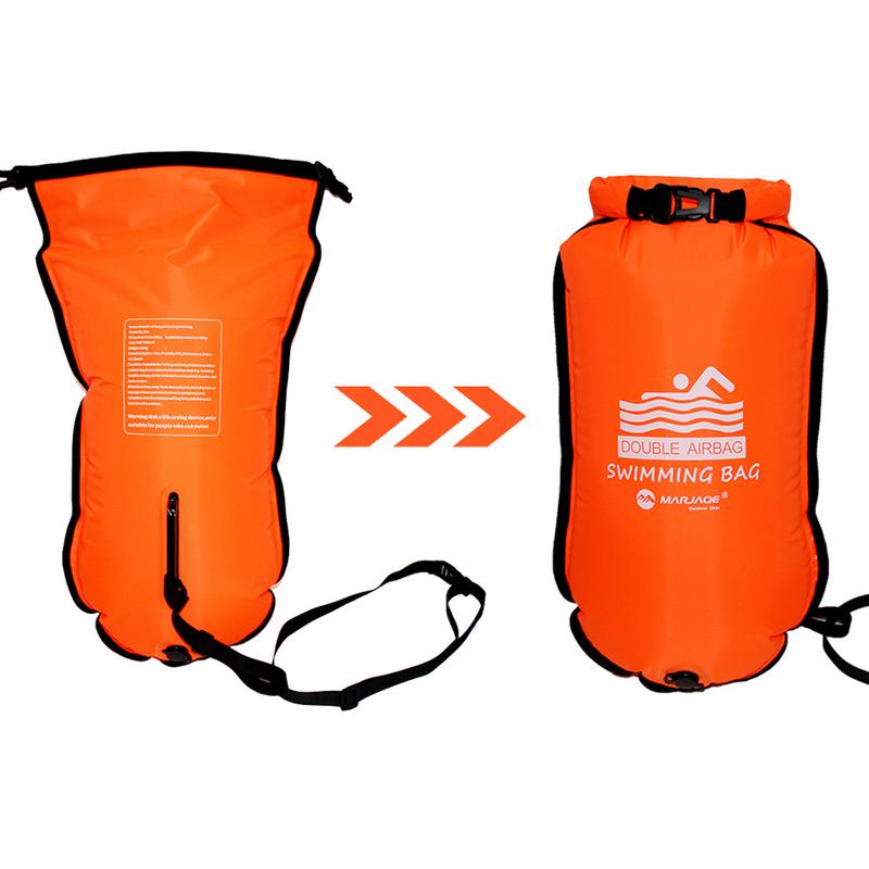 Inflatable Water Buoy with Double Airbags, 36×70cm by HitMyNeed