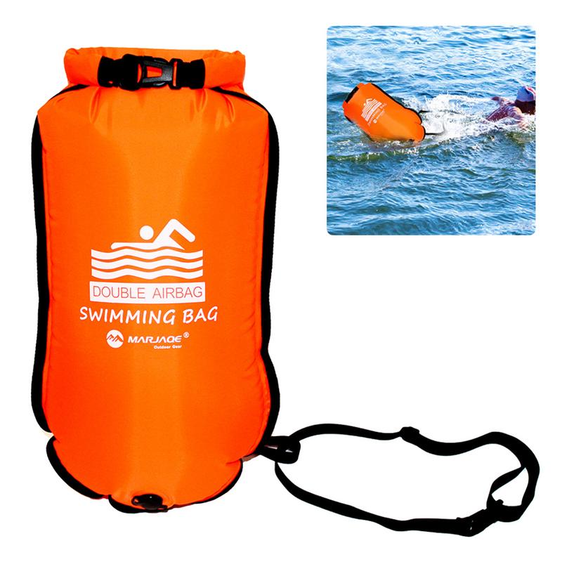 Inflatable Water Buoy with Double Airbags, 36×70cm by HitMyNeed