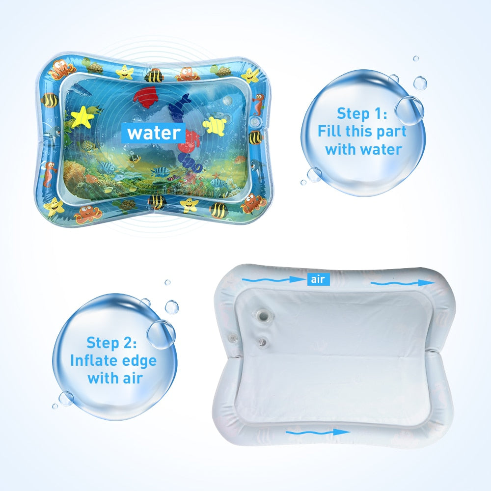 Inflatable Water Play Mat for Toddlers 66 x 50 cm by HitMyNeed