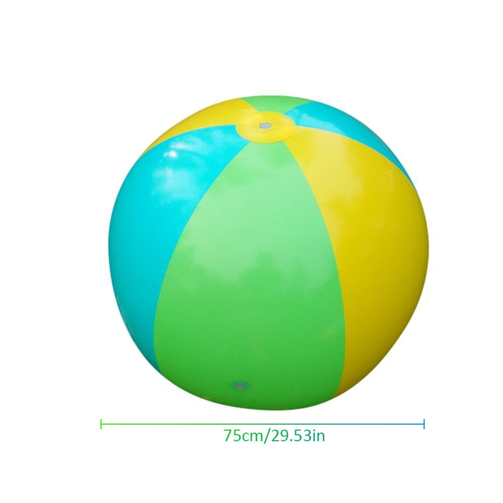 Inflatable Water Spray Ball for Kids, 75 cm by HitMyNeed