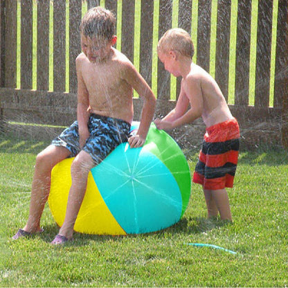 Inflatable Water Spray Ball for Kids, 75 cm by HitMyNeed
