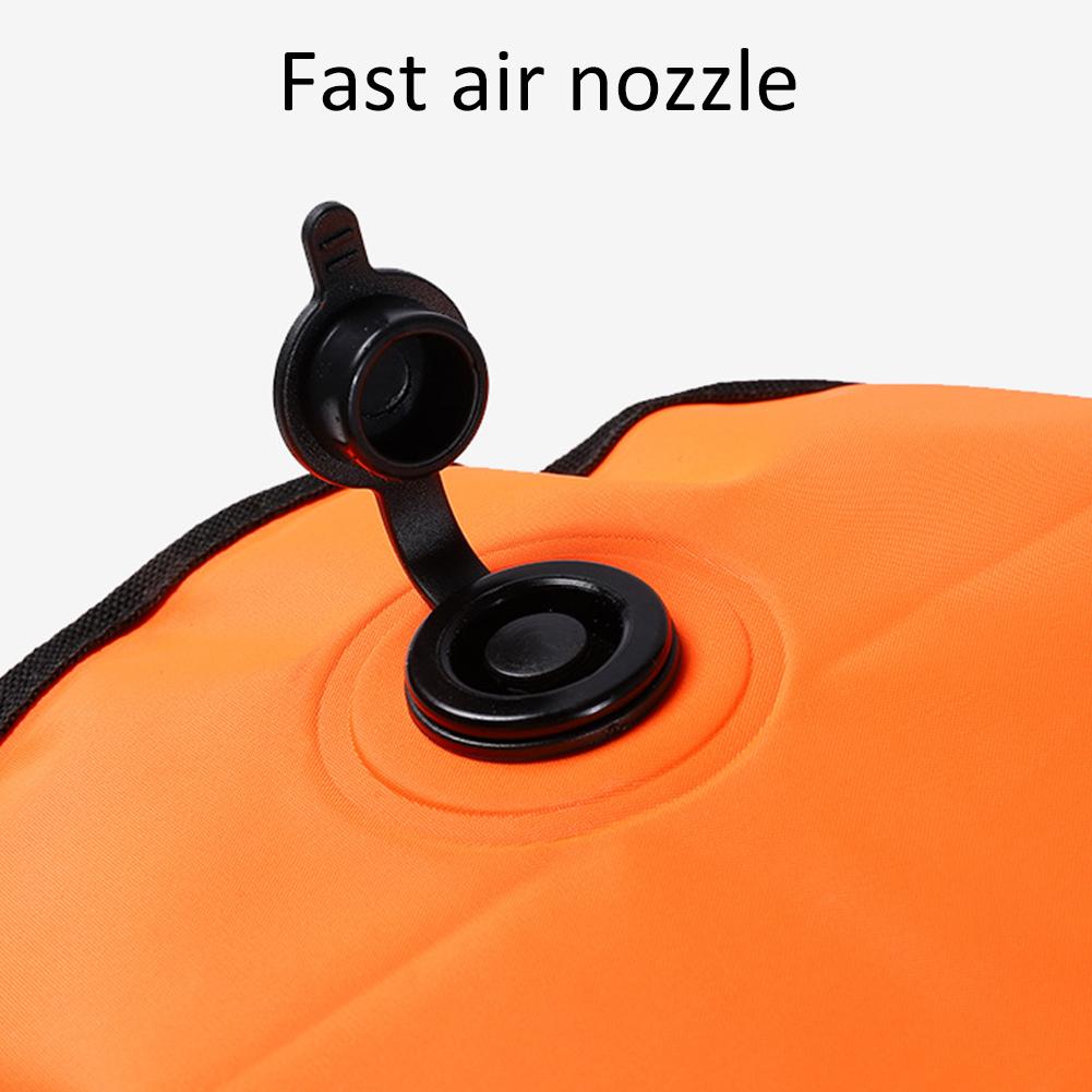Inflatable Waterproof Swim Tow Float Dry Bag 40L by HitMyNeed