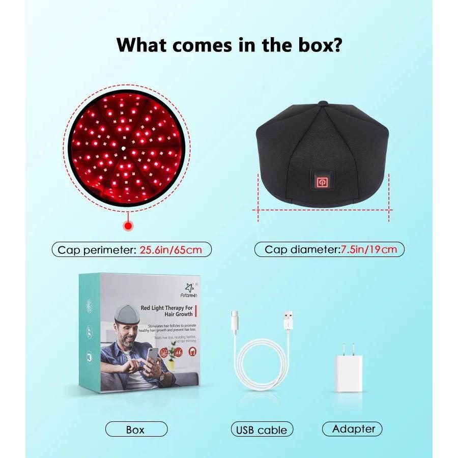 Infrared LED Hair Growth & Scalp Therapy Cap by HitMyNeed