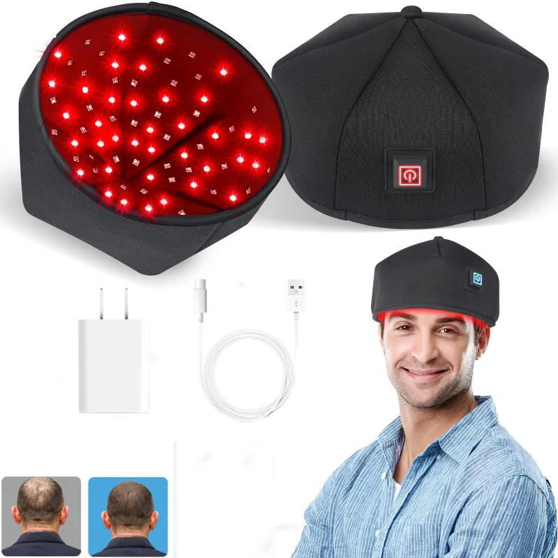 Infrared LED Hair Growth & Scalp Therapy Cap grey-us-plug by HitMyNeed