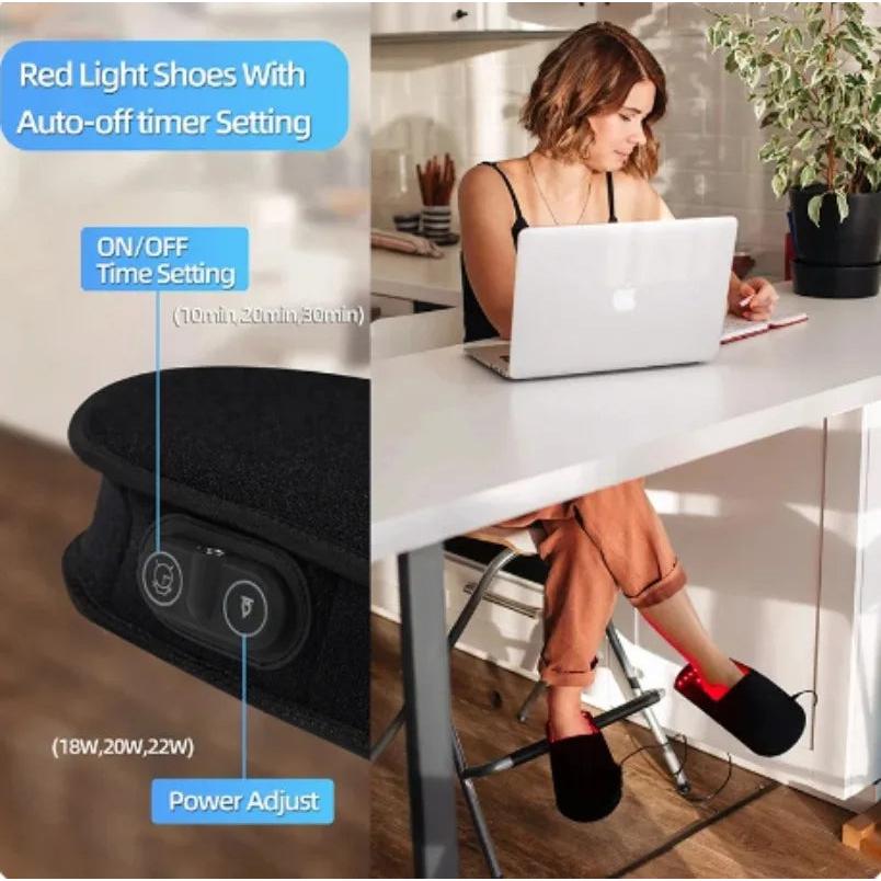 Infrared Red Light Therapy Foot Boots for Home Use by HitMyNeed
