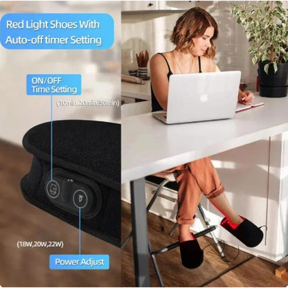 Infrared Red Light Therapy Foot Boots for Home Use by HitMyNeed