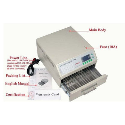 Infrared Reflow Oven IC Heater 800W by HitMyNeed