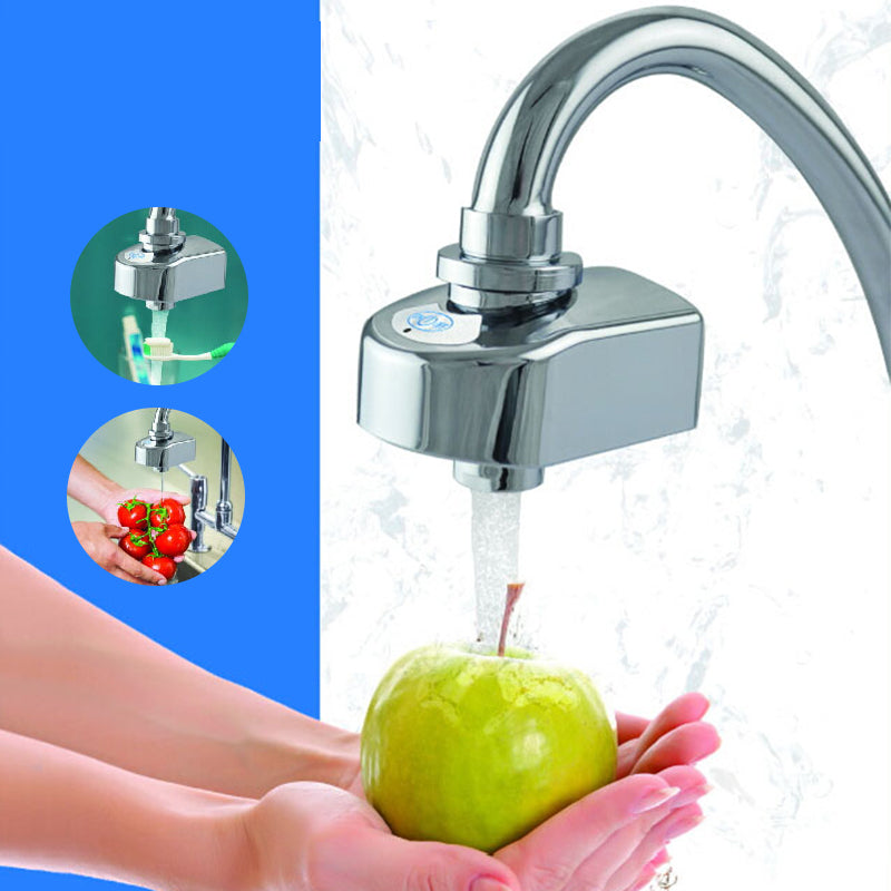 Infrared Touchless Sensor Adapter for Kitchen Faucets by HitMyNeed