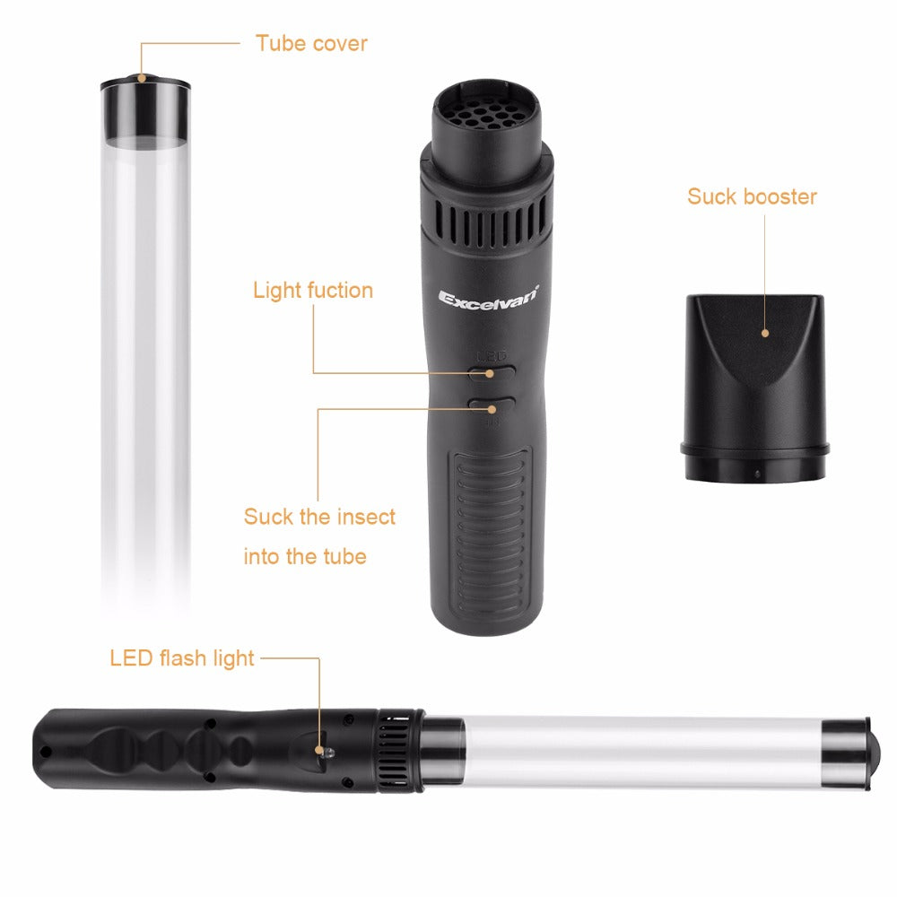 Insect and Spider Vacuum Catcher with LED Light by HitMyNeed