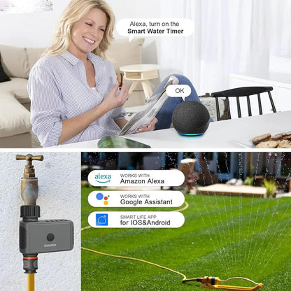 Insoma WiFi Smart Garden Water Timer with Alexa by HitMyNeed