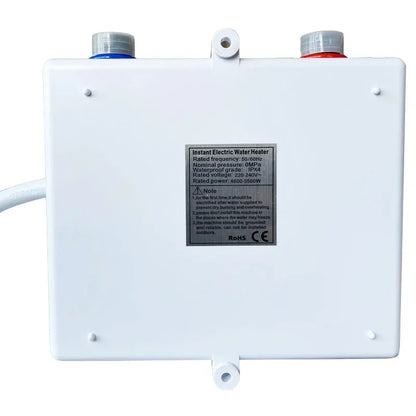 Instant 4600W Compact Electric Water Heater for Shower & Kitchen by HitMyNeed