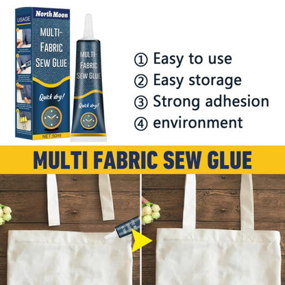 Instant Fabric Repair Glue 50ml by HitMyNeed