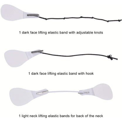 Instant Face Lift Tape with Adjustable Strings by HitMyNeed