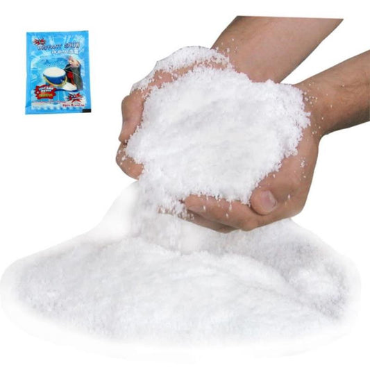 Instant Fluffy Fake Snow Powder for Displays by HitMyNeed