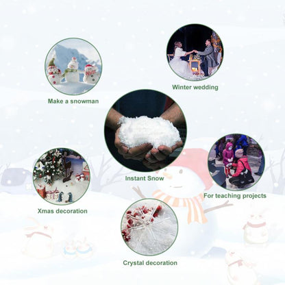 Instant Fluffy Fake Snow Powder for Displays by HitMyNeed
