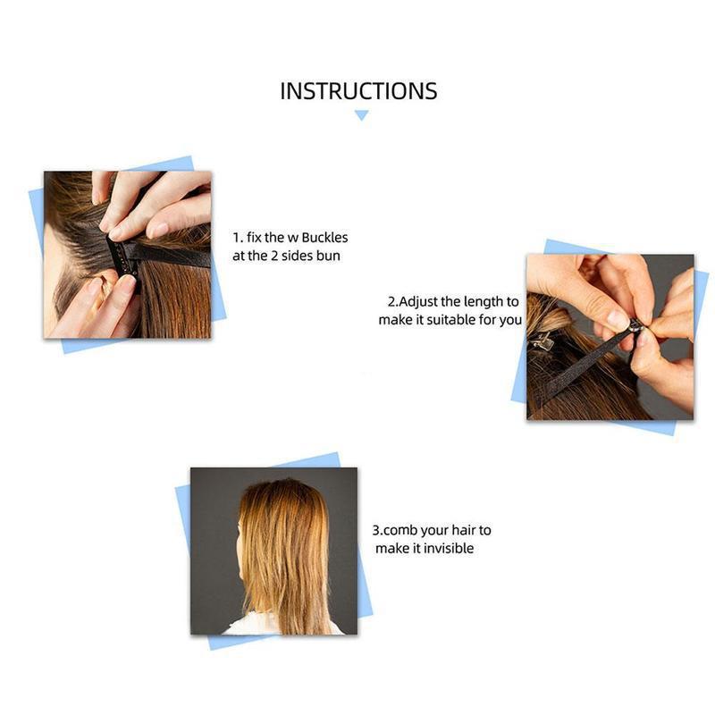 Instant Invisible Face Lift Band with Hair Clips by HitMyNeed