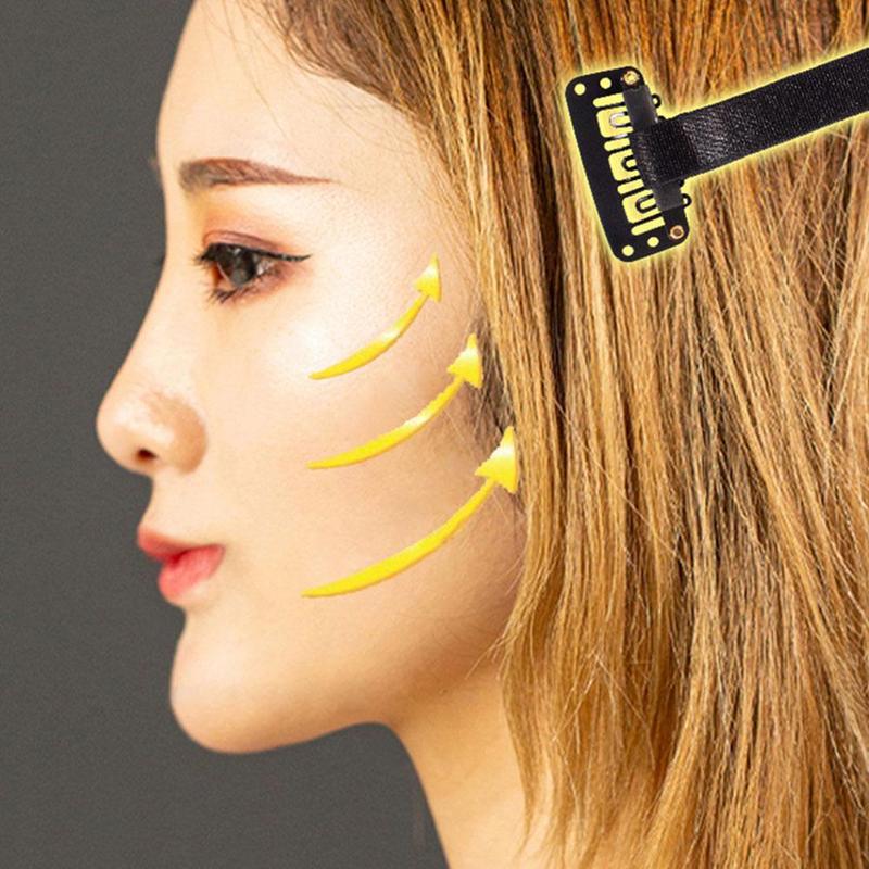 Instant Invisible Face Lift Band with Hair Clips by HitMyNeed
