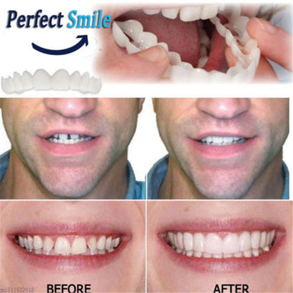 Instant Snap-On Fake Teeth for a Natural-Looking Smile by HitMyNeed