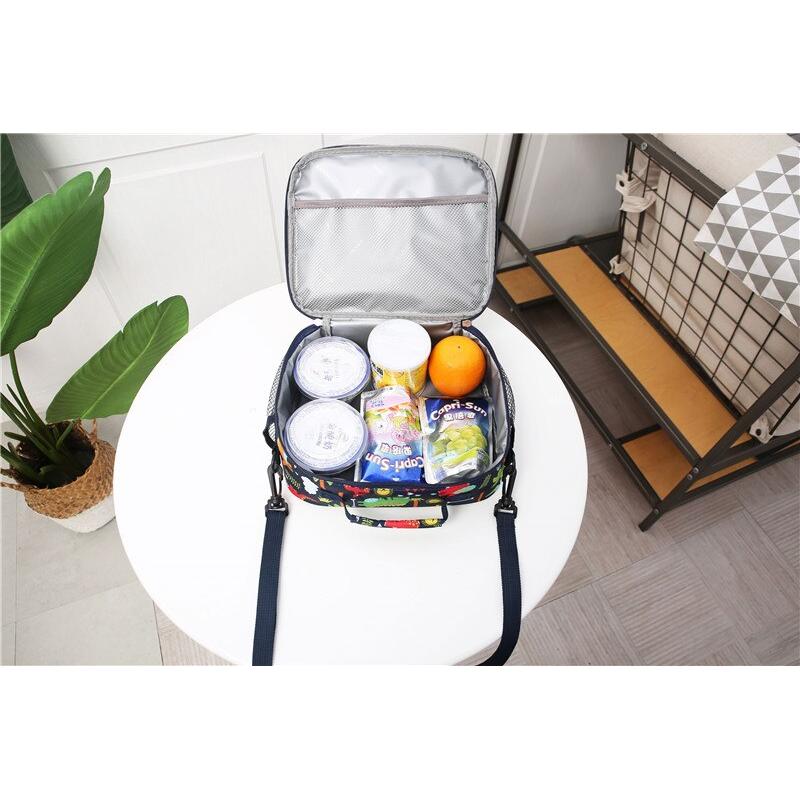 Insulated Dinosaur Lunch Bag with Adjustable Strap by HitMyNeed