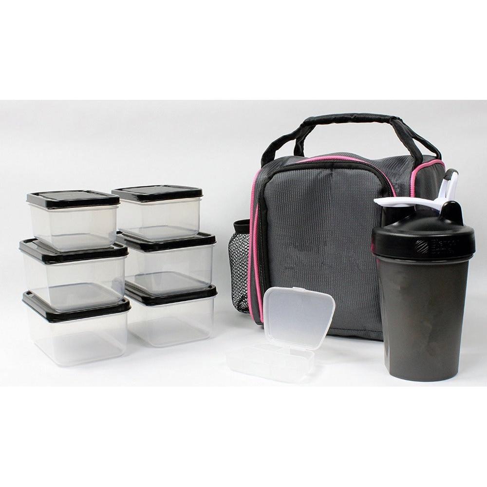 Insulated Lunch Bag Picnic Set with Containers by HitMyNeed