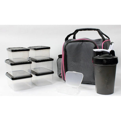 Insulated Lunch Bag Picnic Set with Containers by HitMyNeed