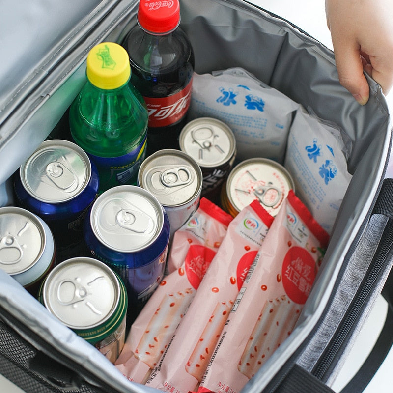 Insulated Picnic Cooler Bag with Adjustable Strap by HitMyNeed
