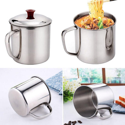 Insulated Stainless Steel Coffee Mug with Lid 480ml by HitMyNeed