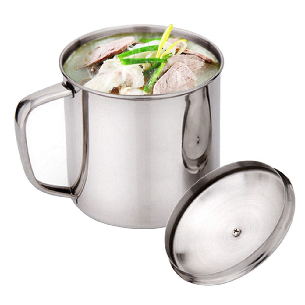 Insulated Stainless Steel Coffee Mug with Lid 480ml by HitMyNeed