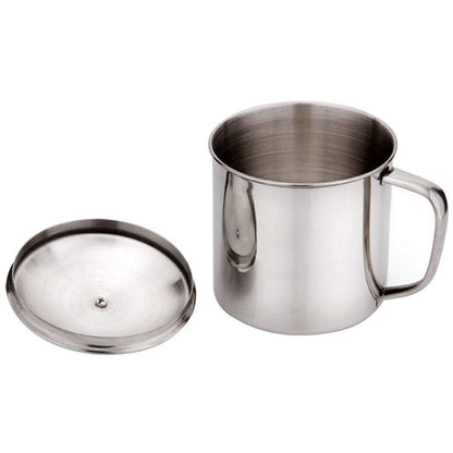 Insulated Stainless Steel Coffee Mug with Lid 480ml by HitMyNeed