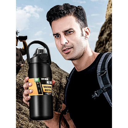 Insulated Stainless Steel Water Bottle with Straw by HitMyNeed