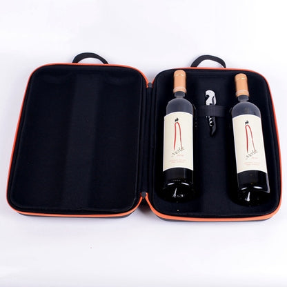 Insulated Wine Cooler Bag for 2 Bottles by HitMyNeed
