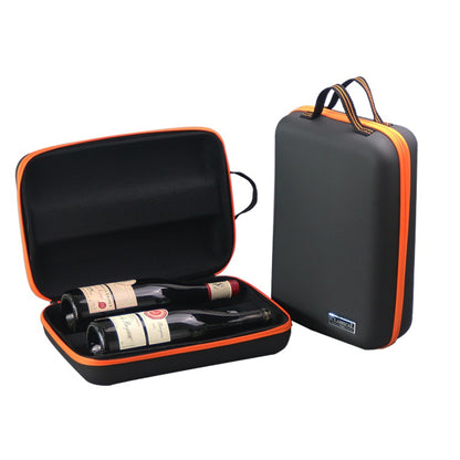 Insulated Wine Cooler Bag for 2 Bottles by HitMyNeed