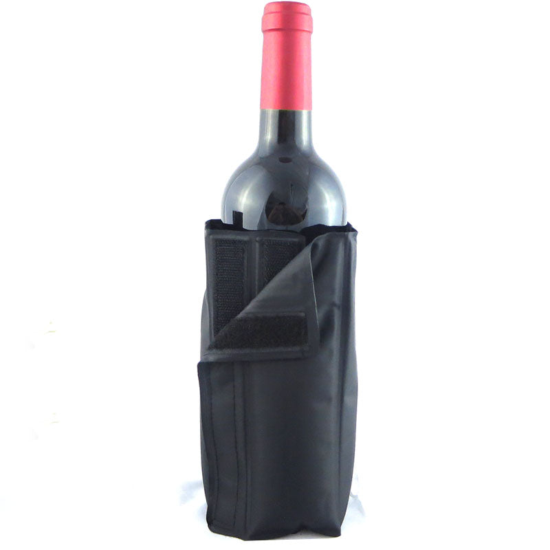 Insulated Wine Cooler Sleeve with Velcro Fit by HitMyNeed