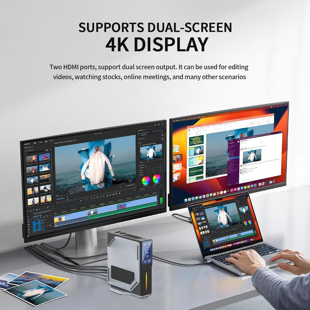 Intel N100 Mini PC 16GB RAM 512GB SSD Windows 11 by HitMyNeed