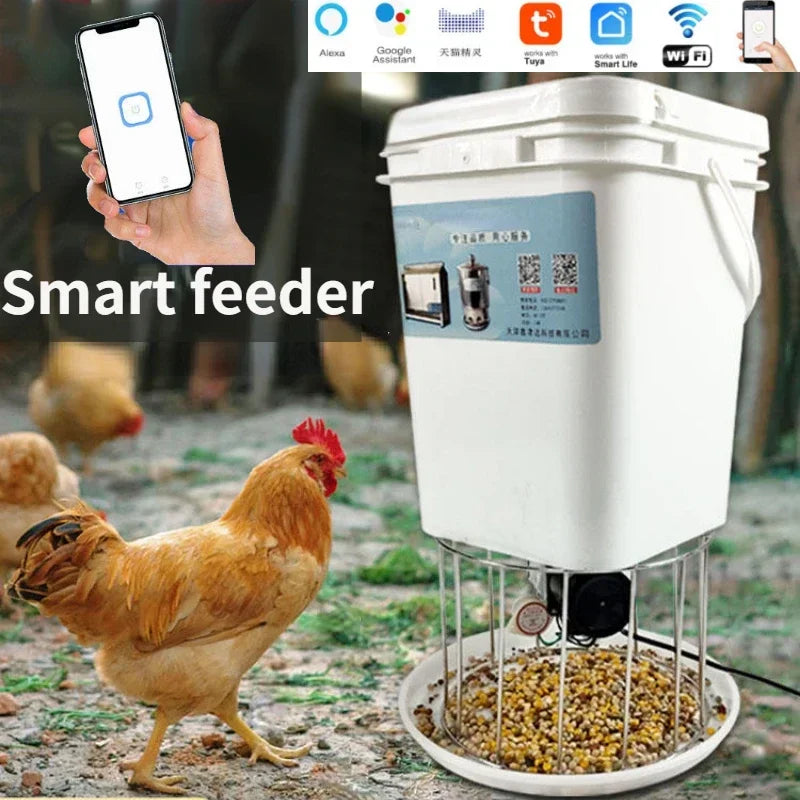 Intelligent Automatic Poultry Feeder for Birds by HitMyNeed