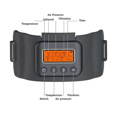 Intelligent Knee Massager with Heat & Air Compression by HitMyNeed